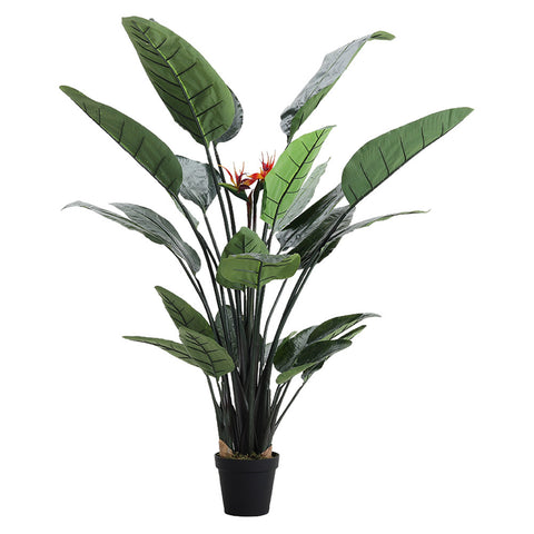 Livingandhome 180cm Artificial Potted Bird of Paradise Palm Tree, PM1214