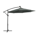 Garden Sanctuary Cantilever Parasol with Solar Lights, LG1267