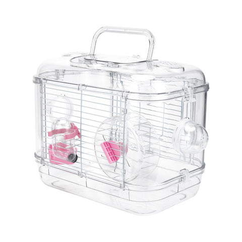 Portable Transparent Hamster Cage, CT0672