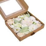 Livingandhome Fake Flower Gift Box for Valentine’s Day Wedding, SW0446