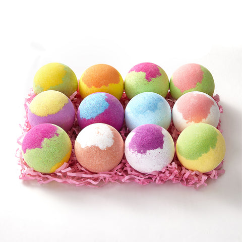 12Pcs Bath Bombs with Natural Ingredients, JX0005 (Ver.2)