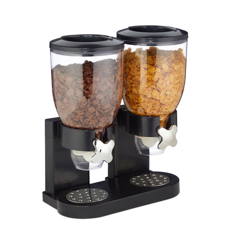 7L Dual-control Dry Food Dispenser Cereal Storage Containers, WM0126 (Ver.2)