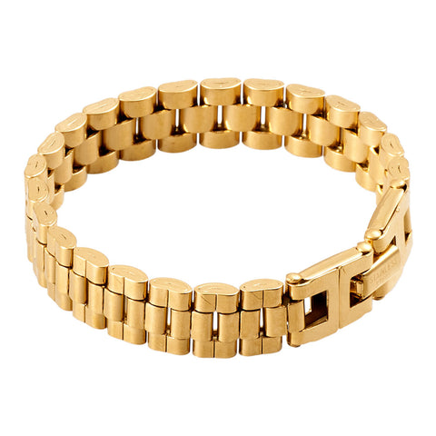 Elegant Gold-plated Stainless Steel Bracelet, CA290003 (Ver.2)