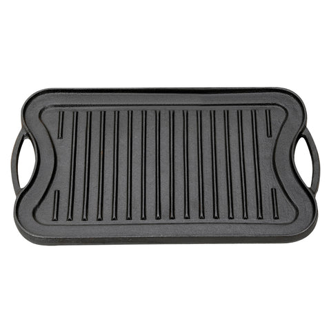 Cast Iron Reversible Griddle Pan with Dual Handles, WB0137