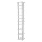 Lifeideas Contemporary 10-Tier Household Space Saving Shoe Rack, SW0840