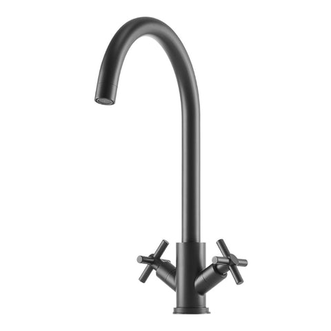 G1/2 304 Stainless Steel Dual-Handle Kitchen Faucet, DM0930 (Ver.2)