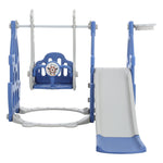 3 in 1 Kids Swing and Slide Set Toddler Climber Playset, FI0258