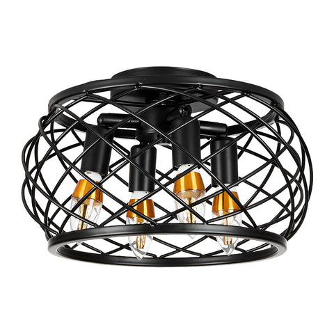 Industrial Style Black Metal Ceiling Light, LG1390 (Ver.2)