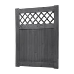 Rhombus Garden Wood Fence Gate, LG1418 (Ver.2)