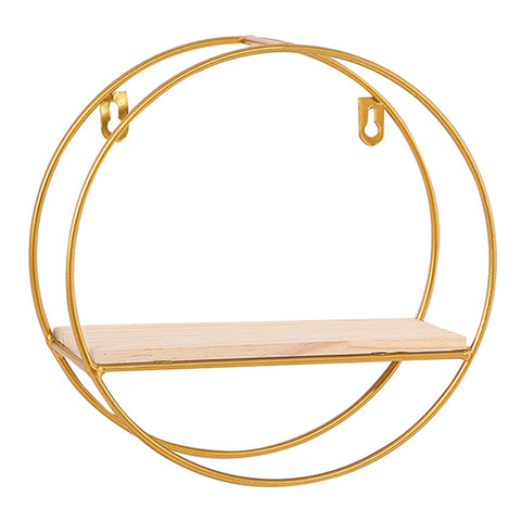 Gold Wall Hanging Storage and Display Decorative Shelf, SP2297