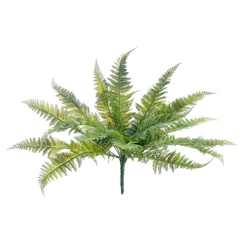 Livingandhome 2pcs Artificial Fern Plant Greenery Bushes Shrubs Bundles, SW0463