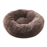 Calming Round Donut Plush Dog Cuddler Bed, SP1474