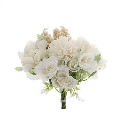 Livingandhome Romantic Artificial Bouquet for Home Wedding Decoration, SW0090