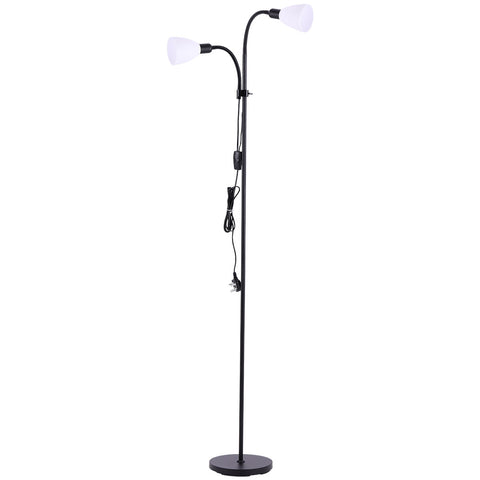 Modern 2 Head Standing Floor Lamp for Living Room, FI0018