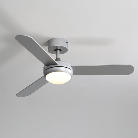 Modern Acrylic Three-blade Ceiling Fan Light with Remote Control, DM0173