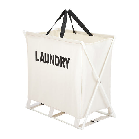 Livingandhome Large Folding Laundry Basket Lightweight, WZ0033