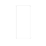 Livingandhome Modern Slim Frame Full Length Wall Mirror, WF0029