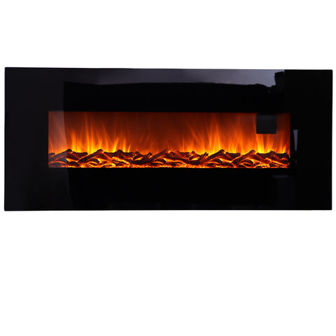 Modern Wall Mounted Electric Fireplace, PM0402