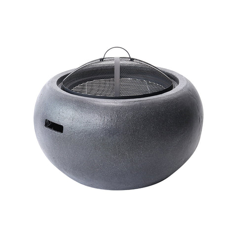 Metal Round Outdoor Fire Pit, AI0526