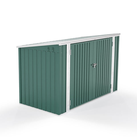 Heavy Duty Steel Bicycle Storage Shed, PM1165PM1166