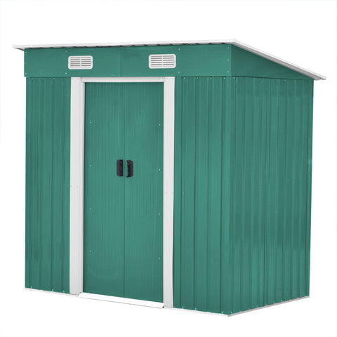 Compact Metal Storage Tool Shed for Garden Patio, PM0076PM0077