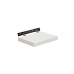 Rectangular Farmhouse Wall Mounted Floating Shelf with Brackets, SP2534