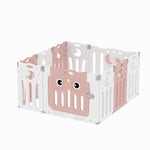 Foldable Baby Kid Playpen 10 Panel Safety Play Yard Home Activity Center, FI0268