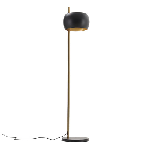 Livingandhome Postmodern Standing Floor Lamp with Drum Lampshade, FI0485