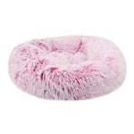 Calming Round Donut Plush Dog Cuddler Bed, SP1510