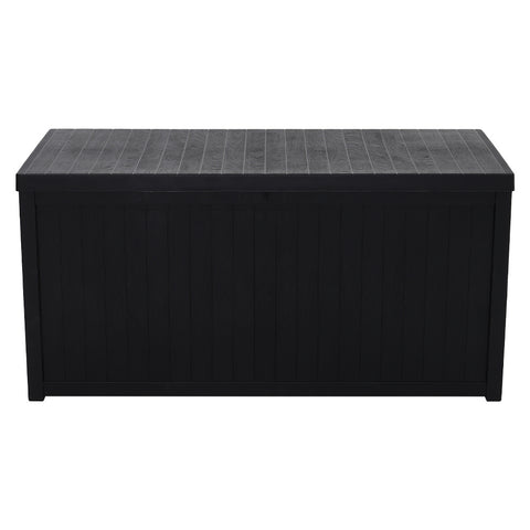 Garden Cushion Storage Box Waterproof Black, AI0376