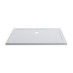 Livingandhome 1200x800mm Rectangular Shower Tray White, DM0418DM0423