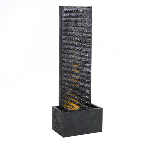 Outdoor Wall Standing Fountain Water Feature Fountain Stone, FI0314