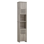 Livingandhome Freestanding Tall Bathroom Storage Cabinet, FI0538