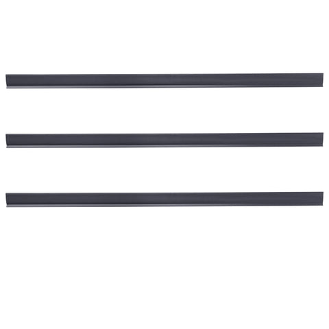 Livingandhome 3 Pcs Garden Fence PVC Privacy Screen Panel Slat Strips Fixing Clip 1 M, LG0021