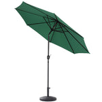 Patio Umbrella Large 3M Traditional Parasol with Resin Base, LG0443LG0882