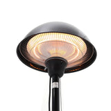 Freestanding Electric Patio Heaters Portable Halogen Tube for Outdoor Indoor Use, LG0769