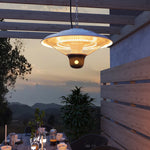 Electric Outdoor Hanging Heater with 3 Adjustable Modes, LG0872