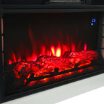 Contemporary Wooden Electric Fireplace Mantel with Remote Control, PM1099