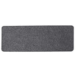 14 Pcs Stair Treads Non-Slip Mats Self-Adhesive Dark Grey, WH0680