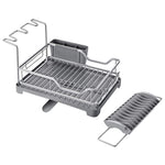 Dish Drying Rack Dish Rack Dish Drainer with Drainboard for Kitchen, WH0700