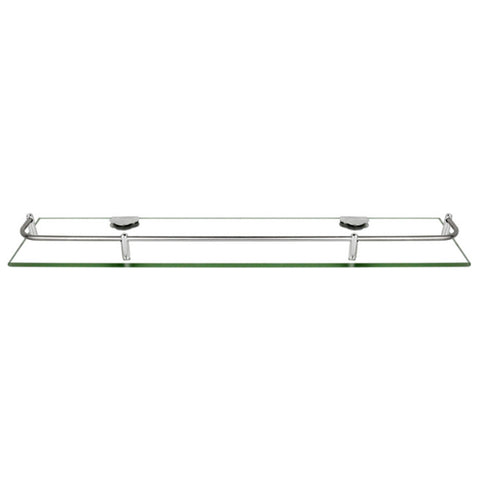 60cm Glass Shelf Tempered Glass 6MM Thick Storage Organizer Wall Mounted Bathroom, WH0715