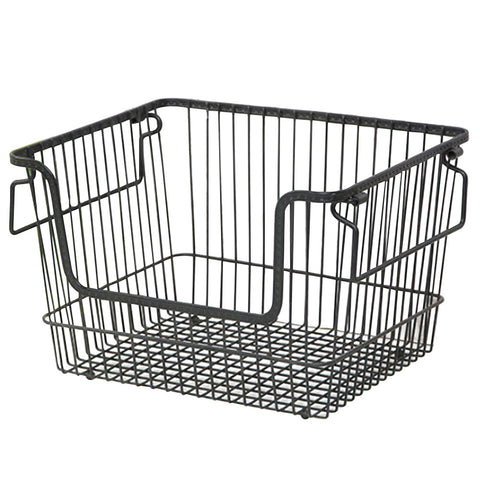 Kitchen Metal Wire Vegetable Rack Storage Unit Basket Holder Organizer, WH0821