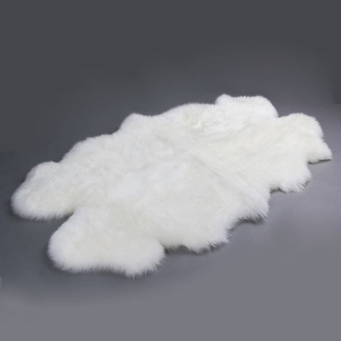 Livingandhome Irregular Shaped Super Soft Shaggy Area Rug, SP0836