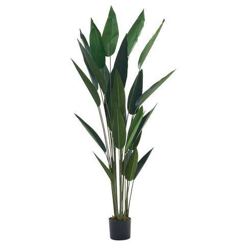 Livingandhome 160cm Artificial Bird of Paradise Plant Fake Tropical Tree in Pot, PM1240