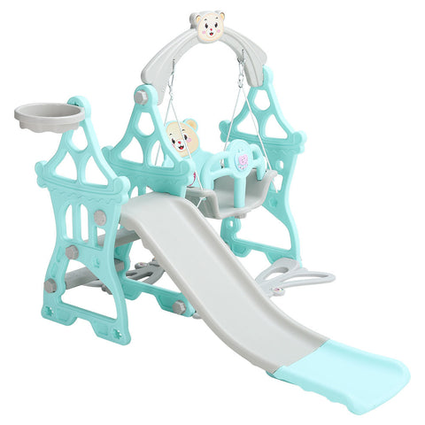 Fun Indoor and Outdoor Swing and Slide Set for Kids, FI0381