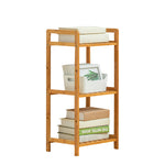 Tiered Bamboo Wood Book Storage Shelf, SP2461