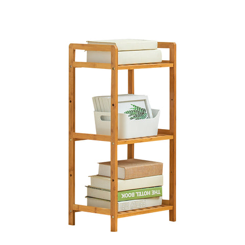 Tiered Bamboo Wood Book Storage Shelf, SP2461