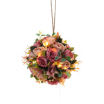 Creative 20 CM Rope Hanging Artificial Hydrangea Peony Flower Ball, SW0236