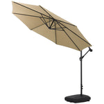 Outdoor Large 3M Cantilever Parasol with Fillable Base, LG0437LG0534