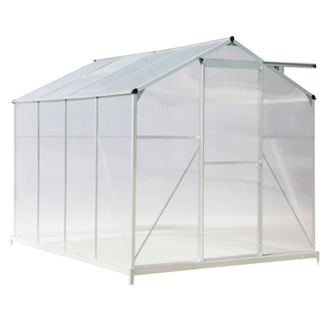 Aluminium Hobby Greenhouse with Base and Window Opening, PM0292PM0293